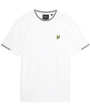 Lyle & Scott Tipped T-Shirt - White