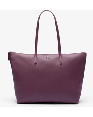 Lacoste Large Tote Bag - Purple