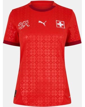 PUMA Switzerland Home Shirt 2025 - Red