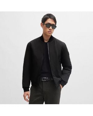 BOSS P-Carbry Regular-Fit Jacket - Black