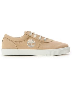 Timberland Low Lc Trainer Light Lace Up Low-Top Trainers - Natural