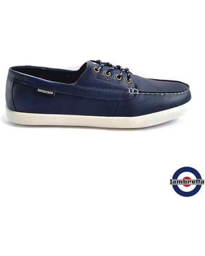 Lambretta Vulkn Boat Shoes - Blue