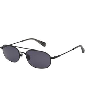AllSaints Oval Sunglasses - Blue