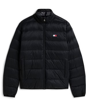 Tommy Hilfiger Packable Down Short-Puffer Jacket - Black
