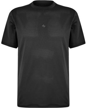 REPRESENT 247 Dna Mesh Short Sleeve Performance Gym Top - Black