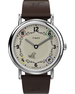Timex Harry Potter Quartz Analogue Watch - Metallic