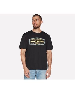 Skechers Latitude Regular Fit T-Shirt - Black