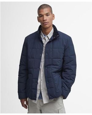 Barbour Shoreman Quilted Jacket - Blue