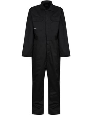 Regatta Hardwearing Overalls - Black