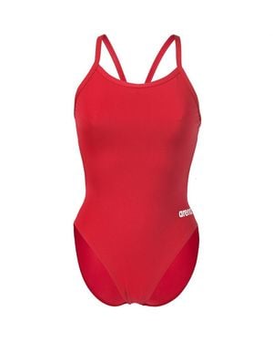Arena Solid Team Challenge Swimsuit - Red