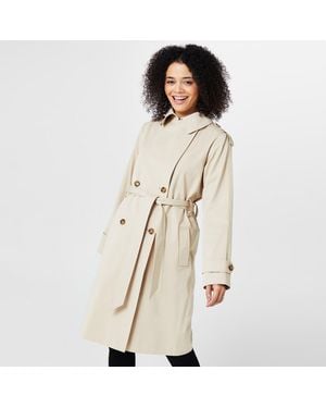 Biba Trench Coat - Natural