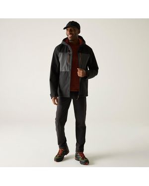 Regatta Maland Waterproof Hooded Jacket - Black