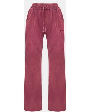 I Saw It First Embroidered Wide Leg Joggers