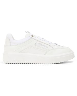 Steve Madden 550 In White/blue/green Leather