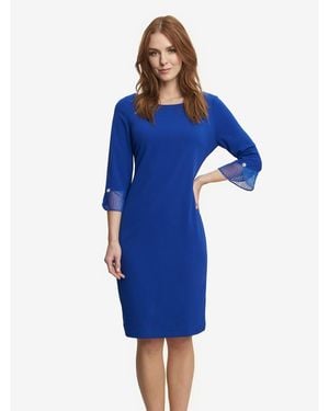 Gina Bacconi Kerry Short Sheath Dress - Blue