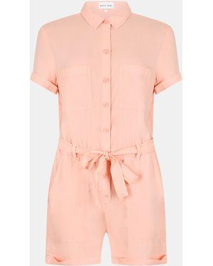 Bella Dahl Utility Jumpsuit - Pink