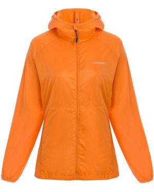 Karrimor Lightweight Hooded Long Sleeve Softshell Jacket - Orange