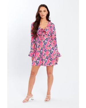 Wednesday's Girl Wednesday Smock Dress - Red