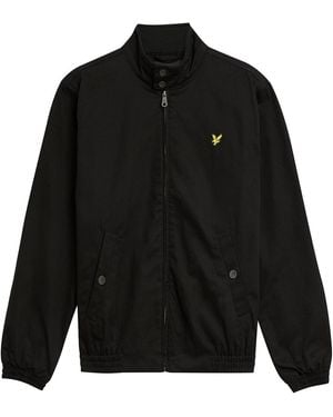 Lyle & Scott Long Sleeve Zip Harrington Jacket - Black