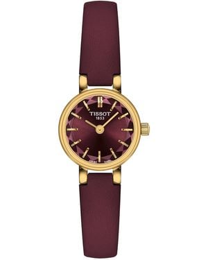 Tissot Lovely Strap Quartz Analogue Watch - Red