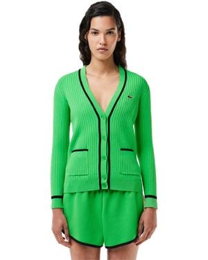 Lacoste Crew Neck Jumper - Green