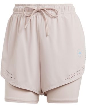 adidas 2-In-1 Performance Gym Shorts - Natural