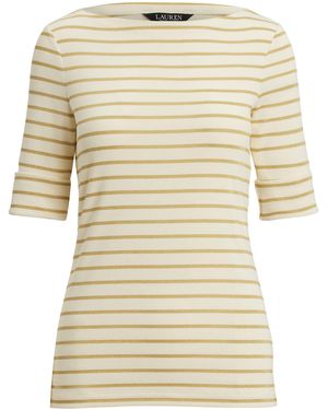 Ralph Lauren Judy Long Sleeve T-Shirt - Natural
