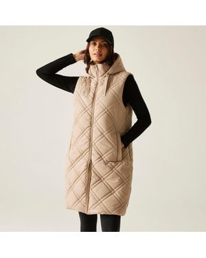 Regatta Rurietta Water-Repellent Hooded Gilet - Natural