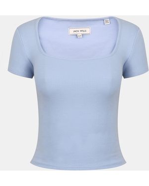 Jack Wills Long-Sleeve T-Shirt - Blue