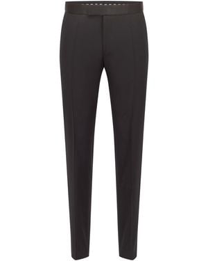 BOSS Genius Tuxedo Trousers - Black