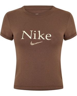 Nike T-Shirt - Brown