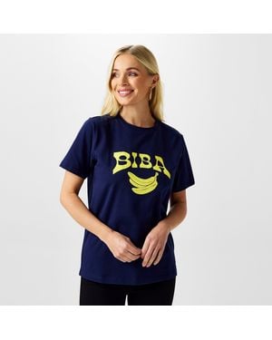 Biba Logo T-Shirt - Blue