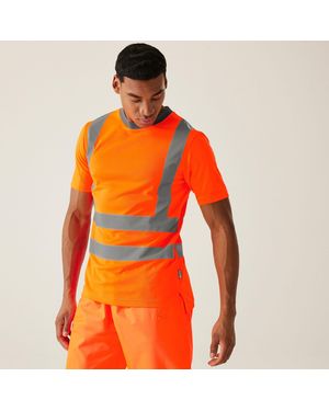Regatta Hi-Vis Pro Contract T-Shirt - Orange