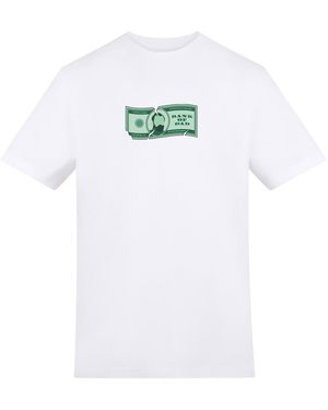 AWD Fathers Day Adult Printed Tee - White