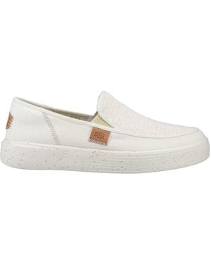 HEYDUDE Sunapee Coastline Shoe - White