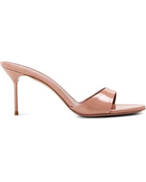 Paris Texas Lidia Heeled Mules - Pink