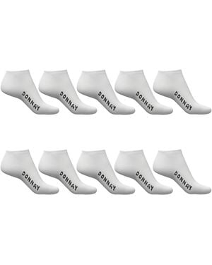 Donnay 10 Pack Trainer Socks - Metallic