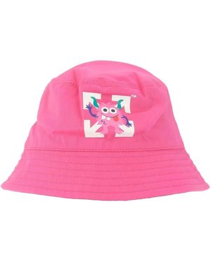 Off-White c/o Virgil Abloh Monster Bucket Hat - Pink
