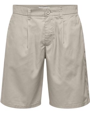 Only & Sons Chino Shorts - Grey