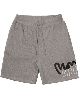 Money Stencil Shorts - Grey