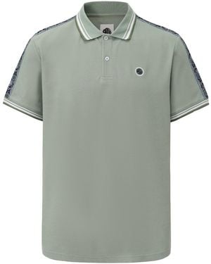 Pretty Green Tape Polo - Green