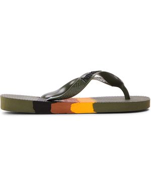 Havaianas Brasil Tech Flip Flops - Green