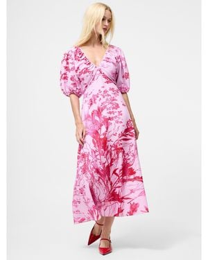 French Connection Isla Maxi Dress - Pink