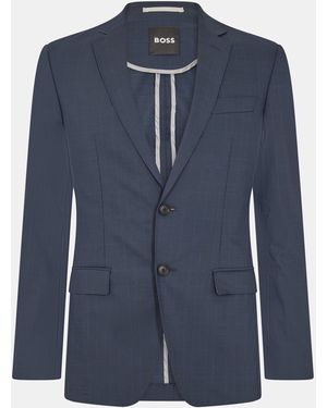 BOSS 2-Piece Slim Fit Suit - Blue