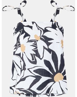 Vero Moda Rita Woven Cami Vest - White