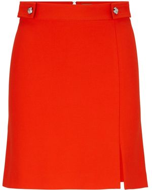 BOSS Vestena Midi Skirt - Red