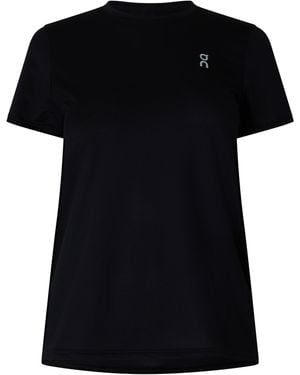 On Shoes Core Short Sleeve Running T-Shirt - Black