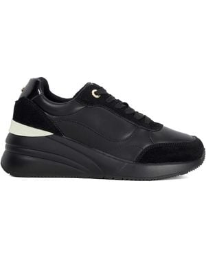 Dune Elatie Hidden Wedge Trainers - Blue
