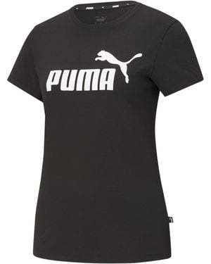 PUMA No1 Logo Qt T Shirt - Black