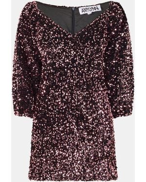 Amy Lynn Mini Dress - Purple